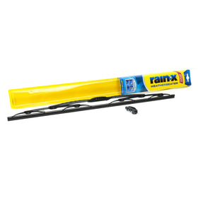 Rain-X close-up of natural rubber squeegee showing durable edge for consistent wipes