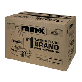 Rain-X pouring into a vehicle washer reservoir for easy refills