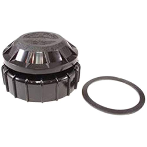 Rain Bird cap and cover front view showing replacement fit and protection