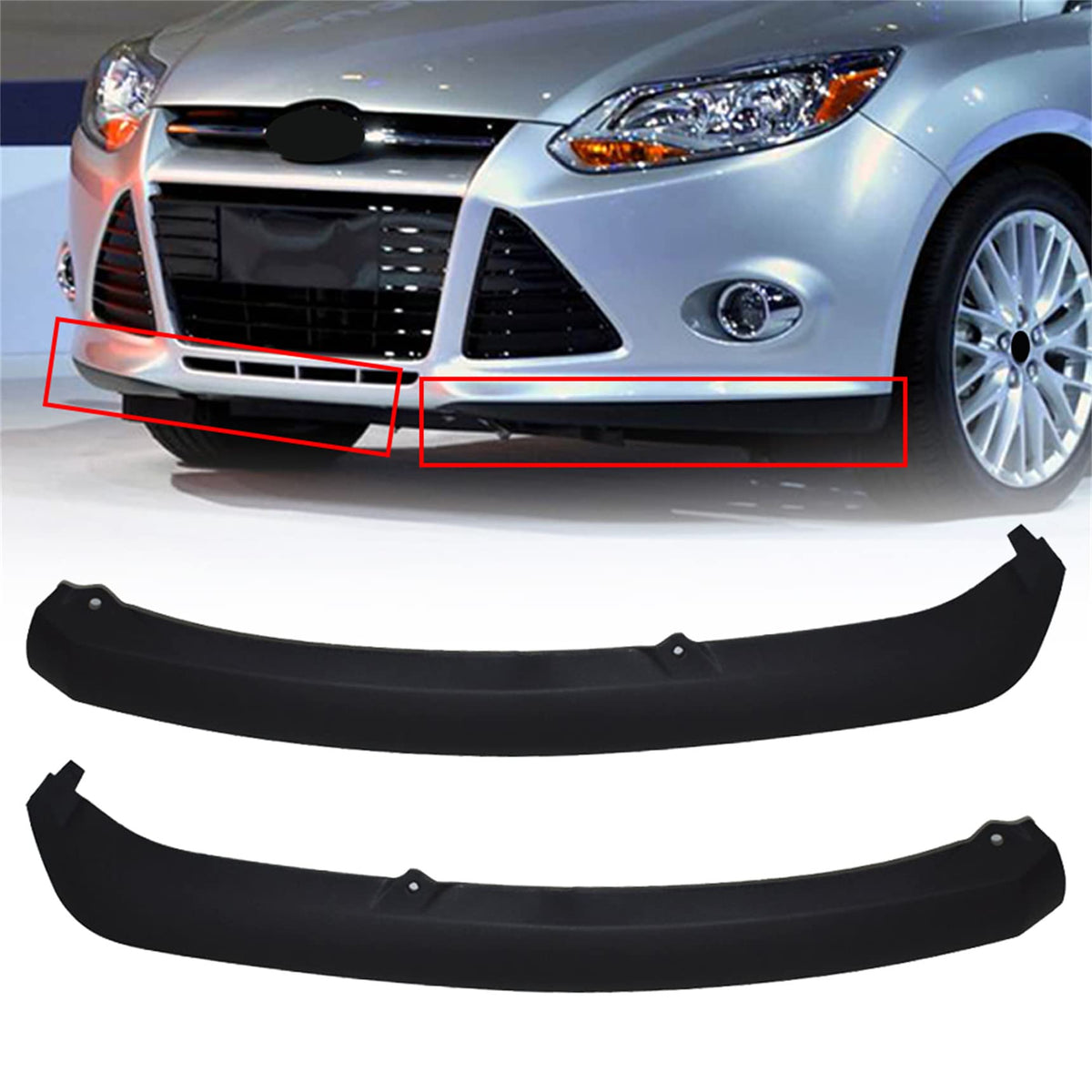 RainMan S front bumper panel front view showing clean OEM-style fit and improved airflow