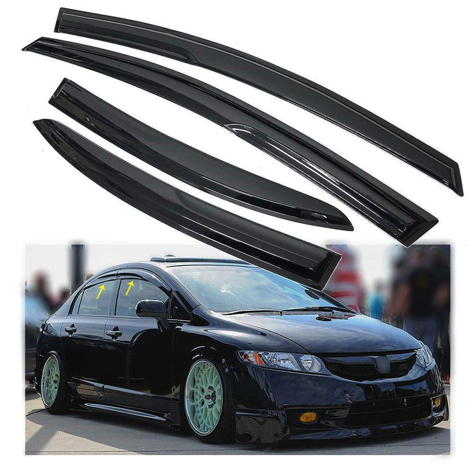 RainMan S front packaging showing four black visors and fitment information benefit: quick identification