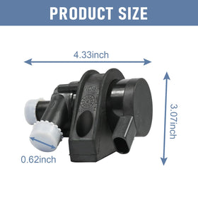 RALBDX close-up of impeller area showing durable design for consistent coolant flow