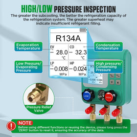 RALBIL colored hoses and couplers built to high pressure for safer refrigerant handling
