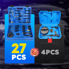 RALBIL adapter next to common hand tools showing compact size and portability benefit