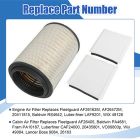 RALZAOTO two cabin filters top view demonstrating included pair benefit