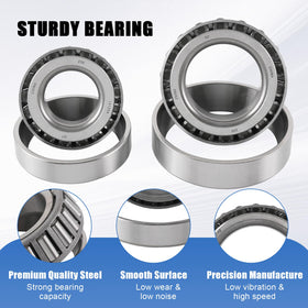 RALZAOTO double-lip grease seals detail demonstrating improved sealing against water