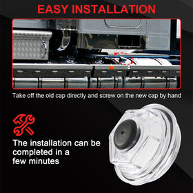 RALZAOTO cap aligned to drum casting number showing compatibility verification benefit