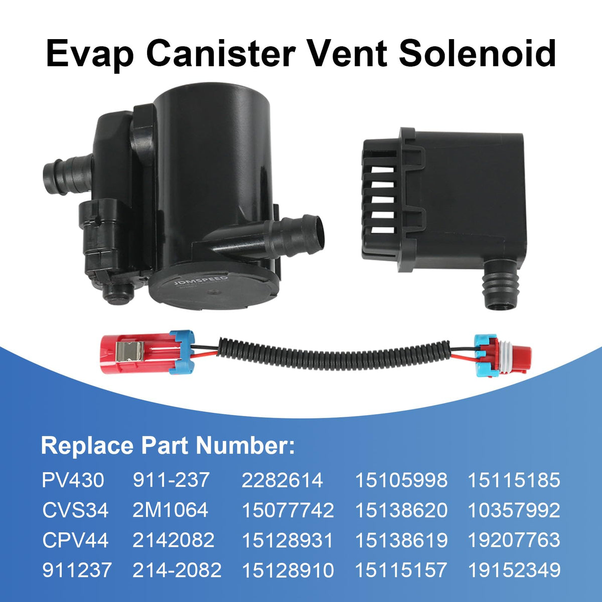 RALZAOTO evap valve side connector close-up highlighting secure electrical connection benefit