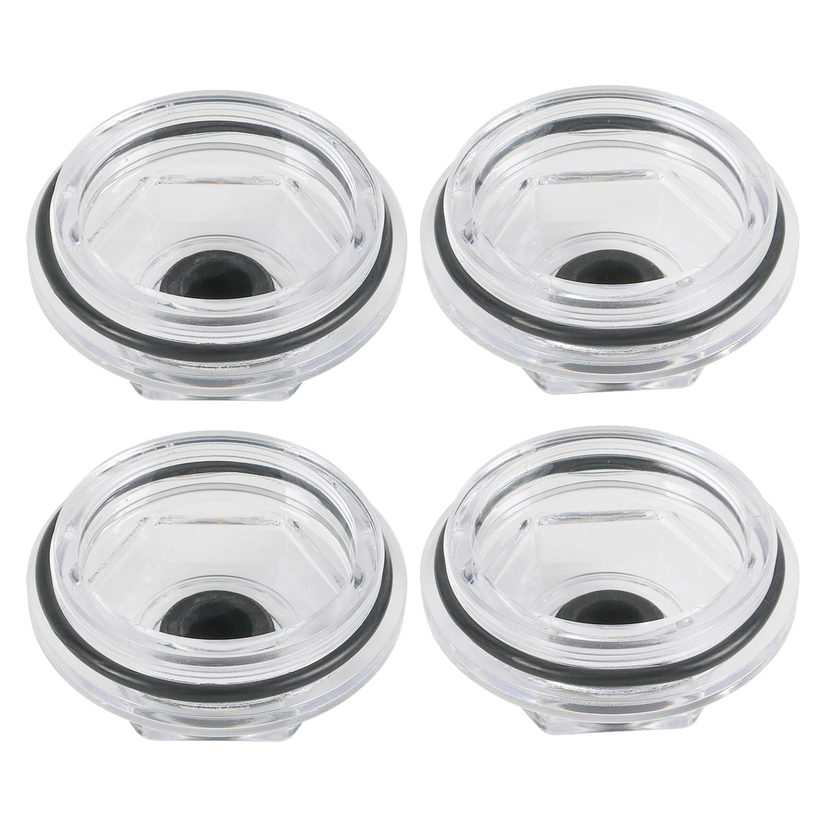 RALZAOTO four oil bath caps displayed together for convenient multi-hub replacement benefit