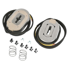 RALZAOTO front view of brake magnet kit showing components and quick fit benefit