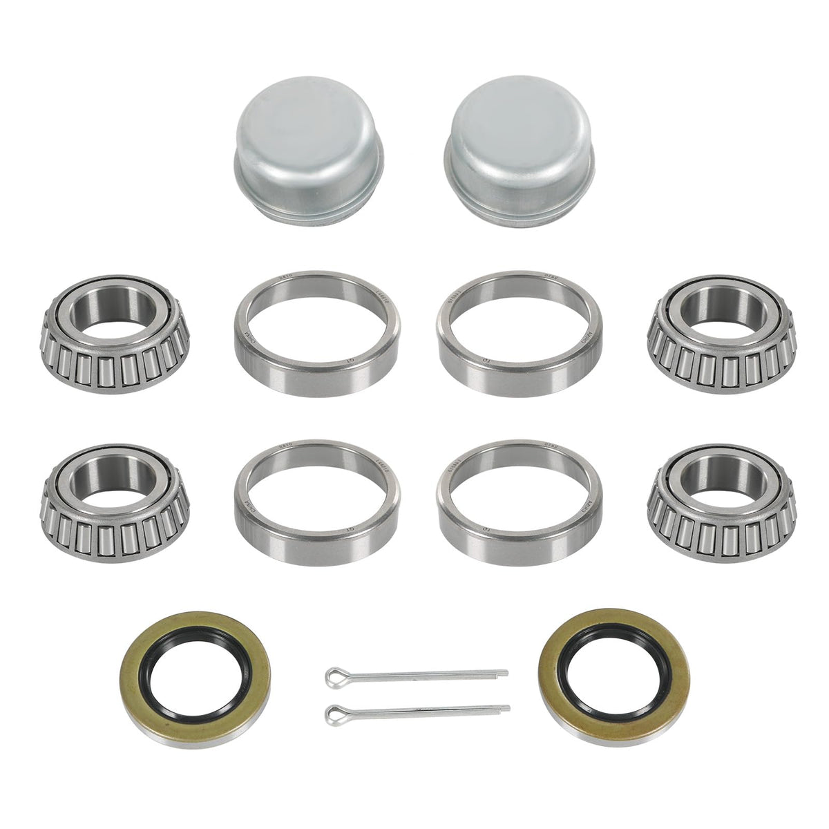 RALZAOTO front view of full bearing kit packaging showing components and compatibility benefits