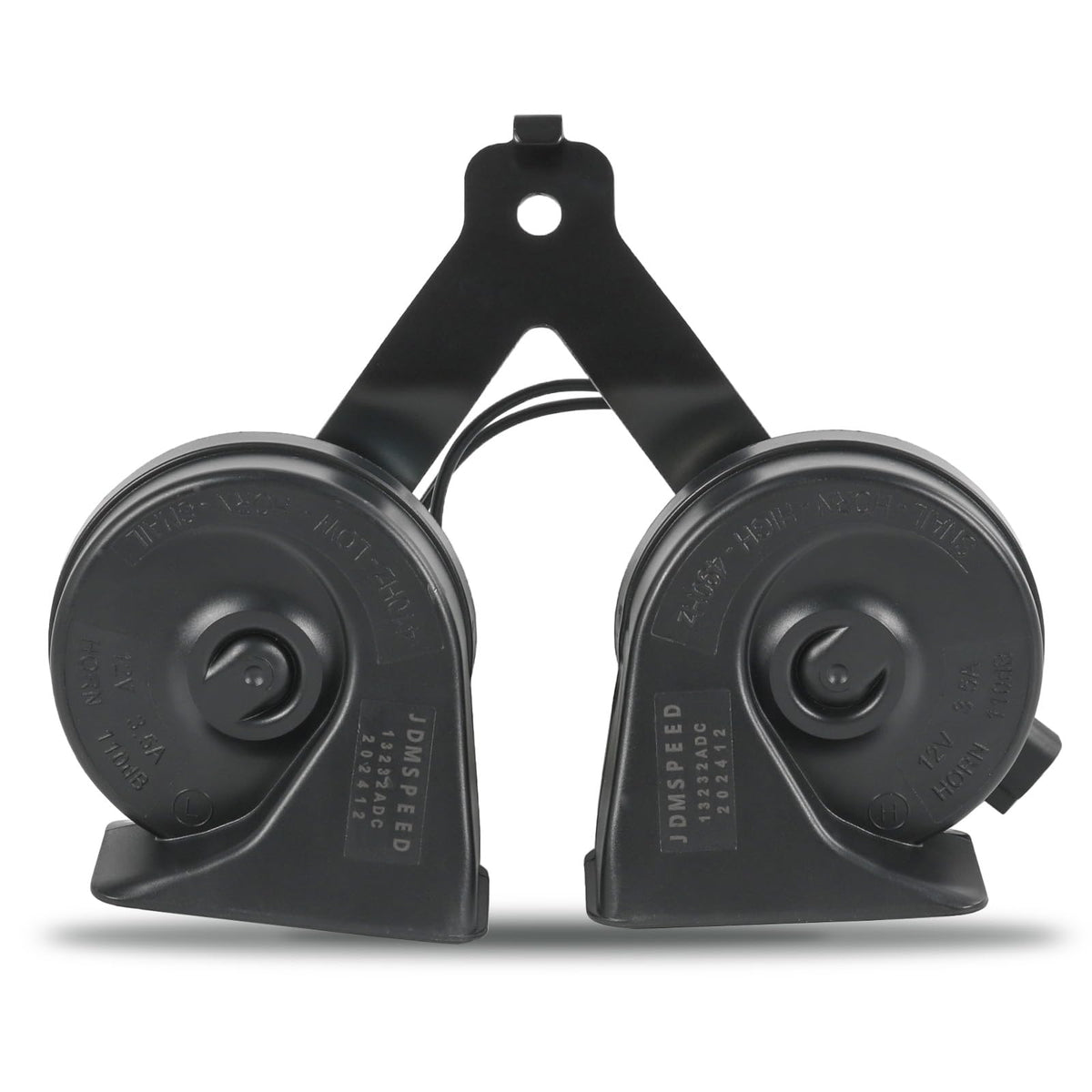 RALZAOTO front view horn mounted showing fit and clear replacement benefit