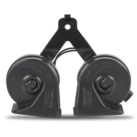 RALZAOTO front view horn mounted showing fit and clear replacement benefit