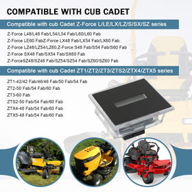 RALZAOTO installed in tractor dash demonstrating direct-fit replacement benefit