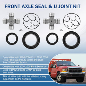 RALZAOTO inner knuckle oil seal close-up highlighting durable rubber lip seal