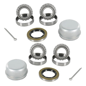 RALZAOTO laid-out kit with bearings, seals, dust covers and cotter pins for easy inventory