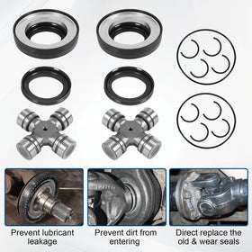 RALZAOTO outer tube oil seal profile with spring for reliable leak prevention