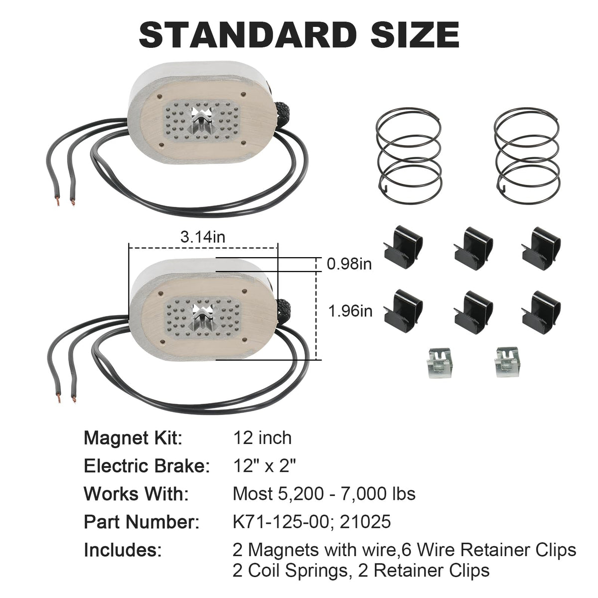 RALZAOTO detail of retainer clip and coil spring showing secure fit benefit