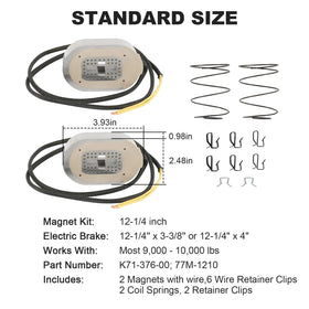 RALZAOTO magnet wire connector detail showing easy electrical swap benefit