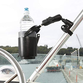 RAM MOUNTS close-up of cup holder texture and materials for durability