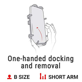 RAM MOUNTS product label and warranty tag emphasizing lifetime coverage and quality