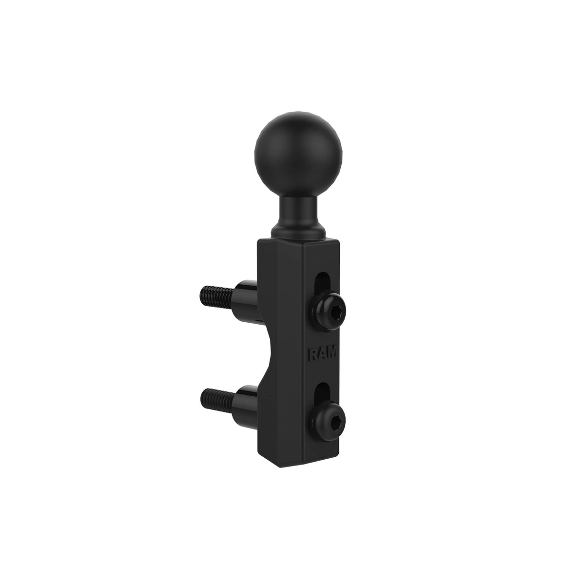 RAM MOUNTS reservoir base front view showing compact secure mounting benefit