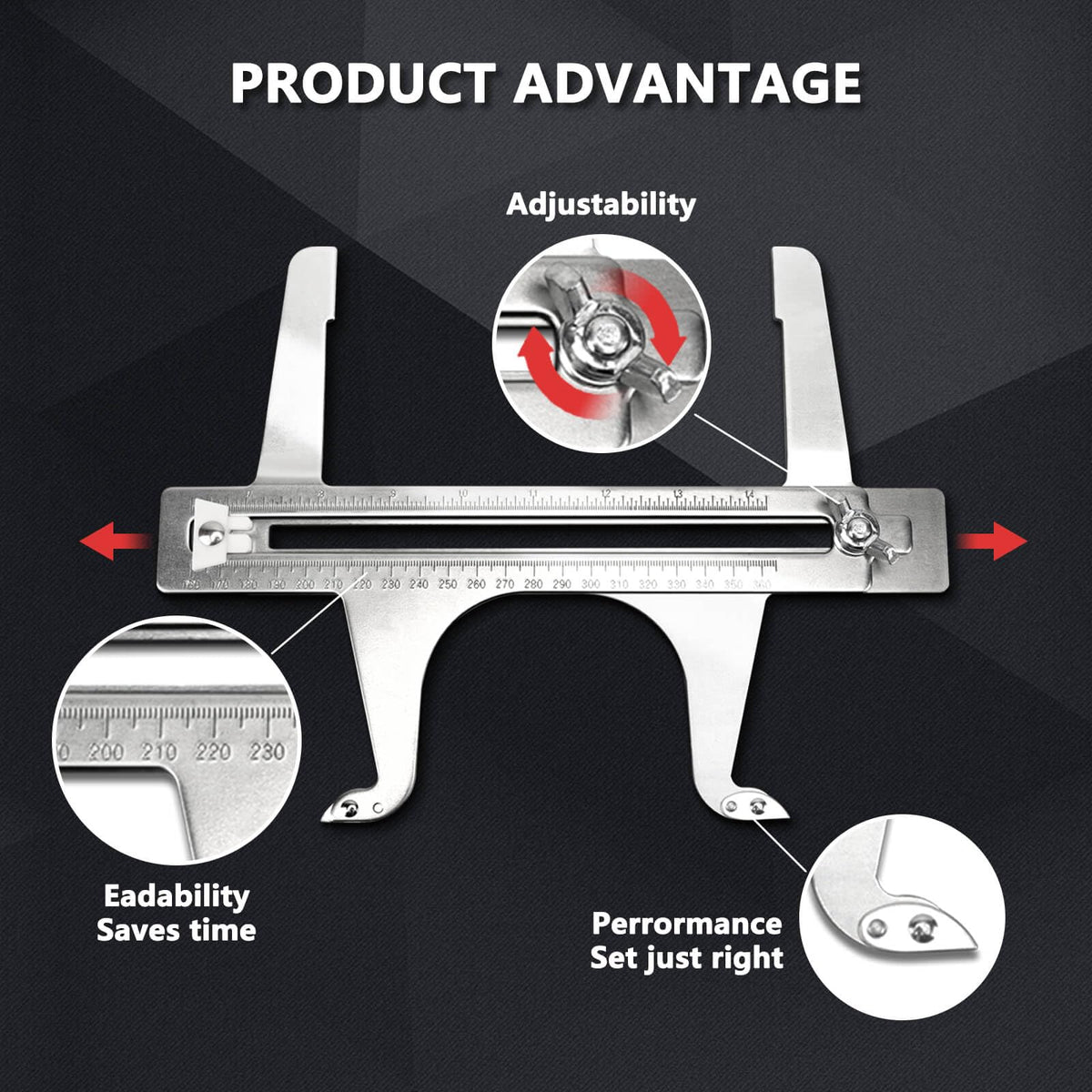 RAMATA tool beside ruler showing scale and fitment benefit
