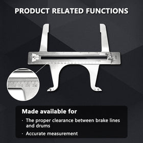 RAMATA tool in use on brake assembly demonstrating faster adjustment benefit