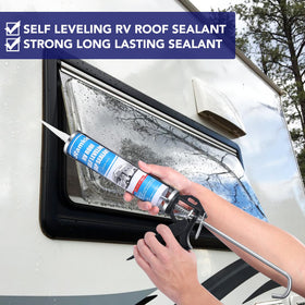 Ramkle used on camper roof in daylight for reliable maintenance