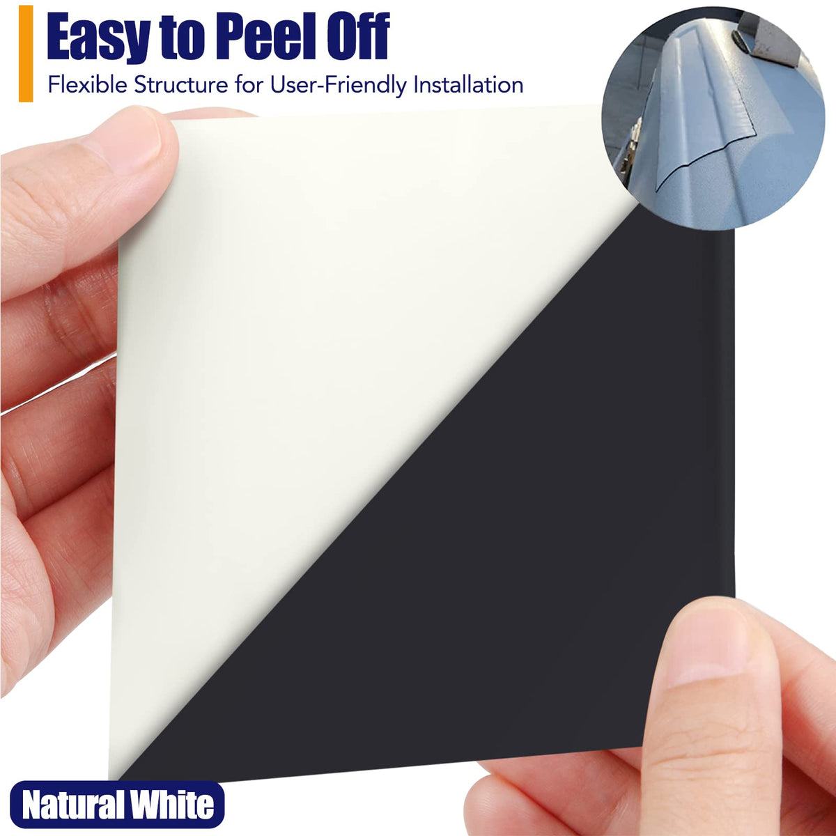 Ramkle sealing an RV window edge for improved weather resistance
