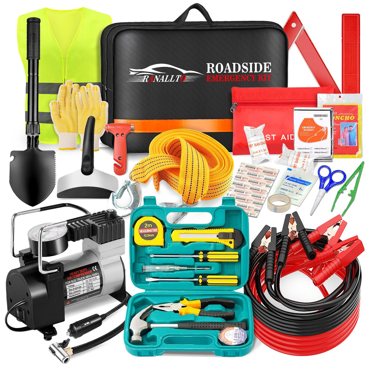 Ranallto kit bag front view showing organized storage and quick access benefit
