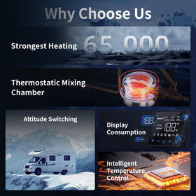 Ranein thermostatic chamber closeup showing temperature stability benefits
