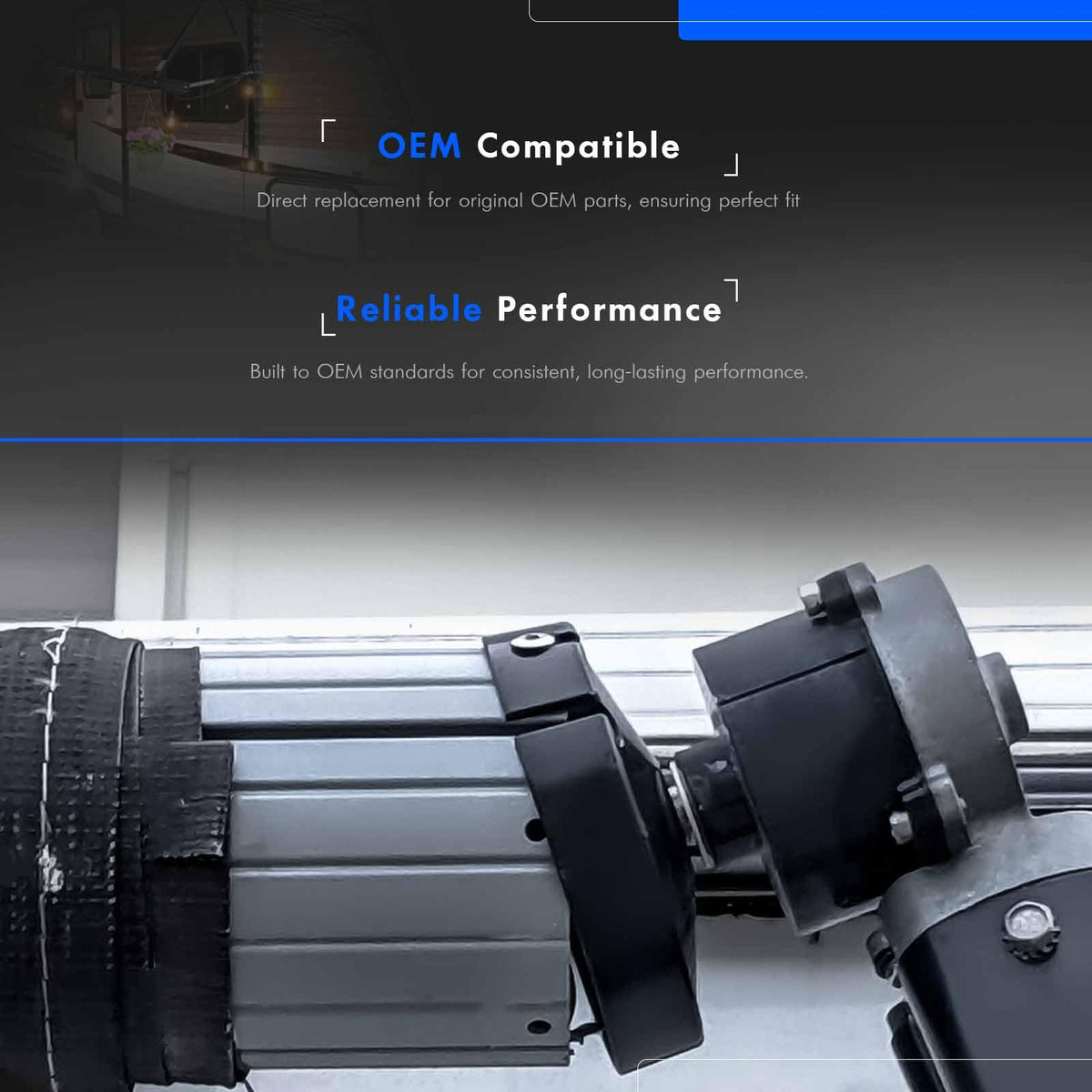 RANHAOYUYUL in-use image of awning extending showing restored smooth function benefit