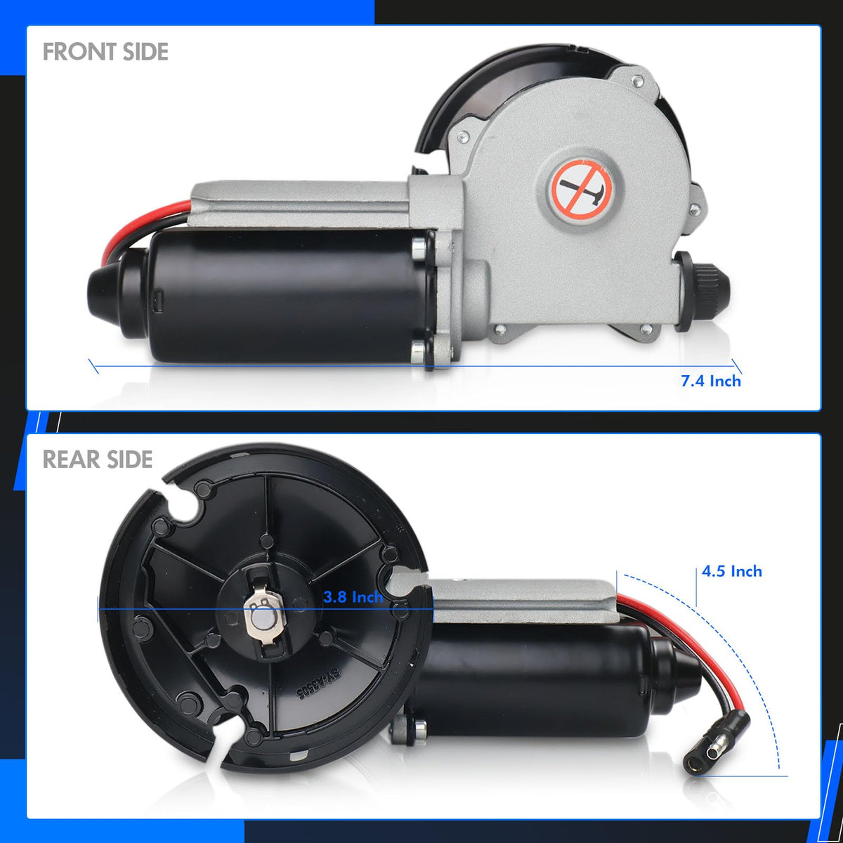 RANHAOYUYUL installed on an awning tube demonstrating direct-fit compatibility benefit