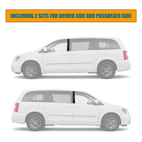 RANSOTO installed on vehicle windshield outer edge improving sealing and look
