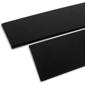 RANSOTO trim held next to hand to show scale and precise OEM-style dimensions