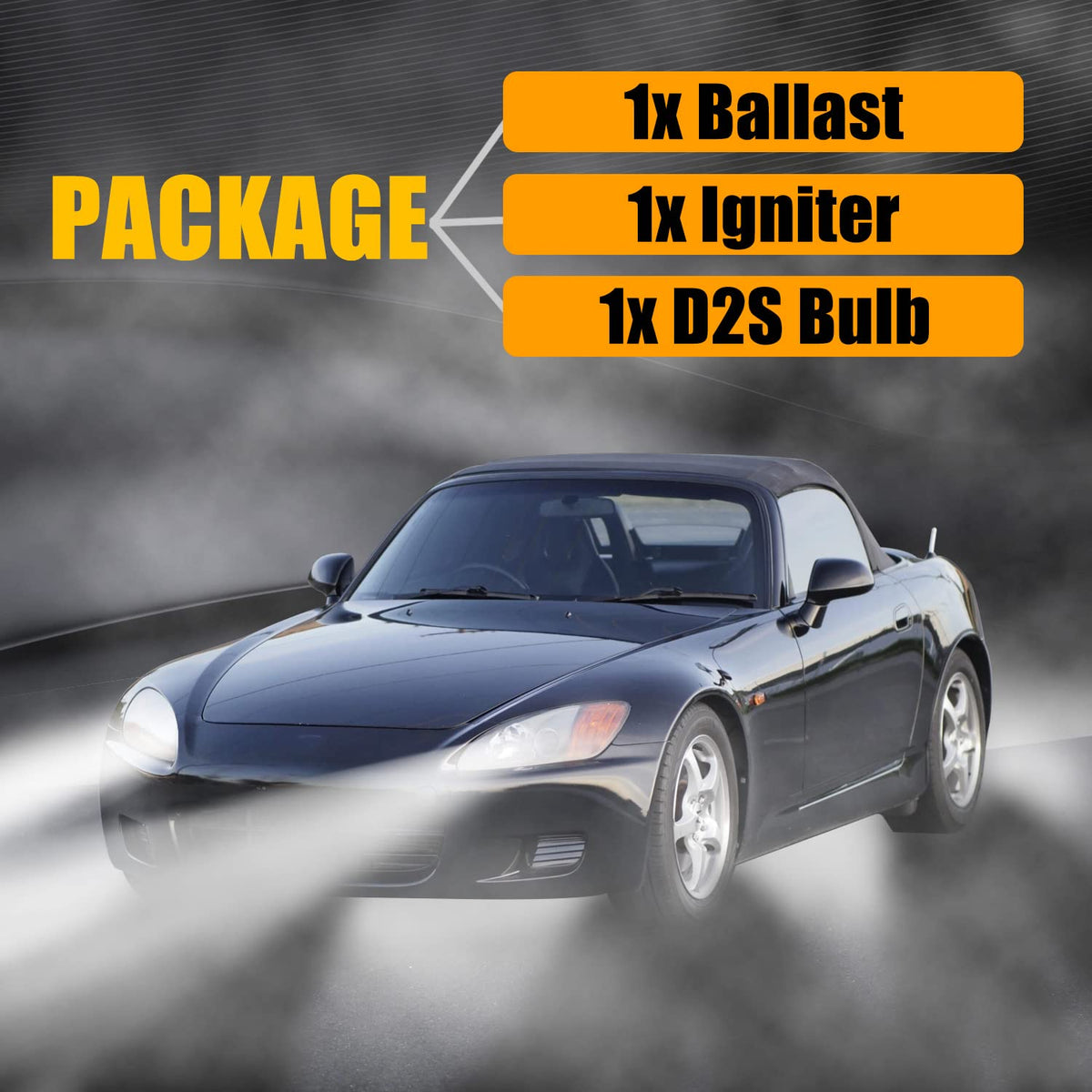 RANSOTO ballast close-up heat sink and casing for improved cooling reliability