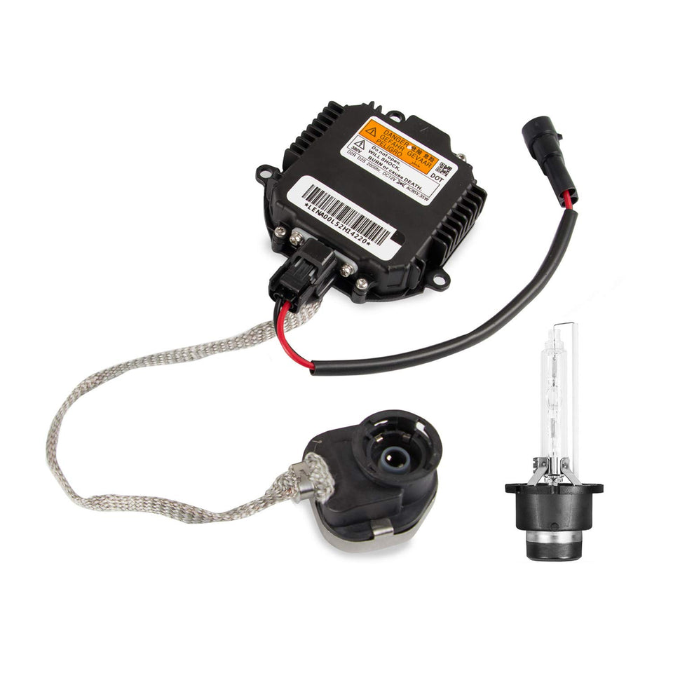 RANSOTO ballast front module showing mounting points and label restores lamp control