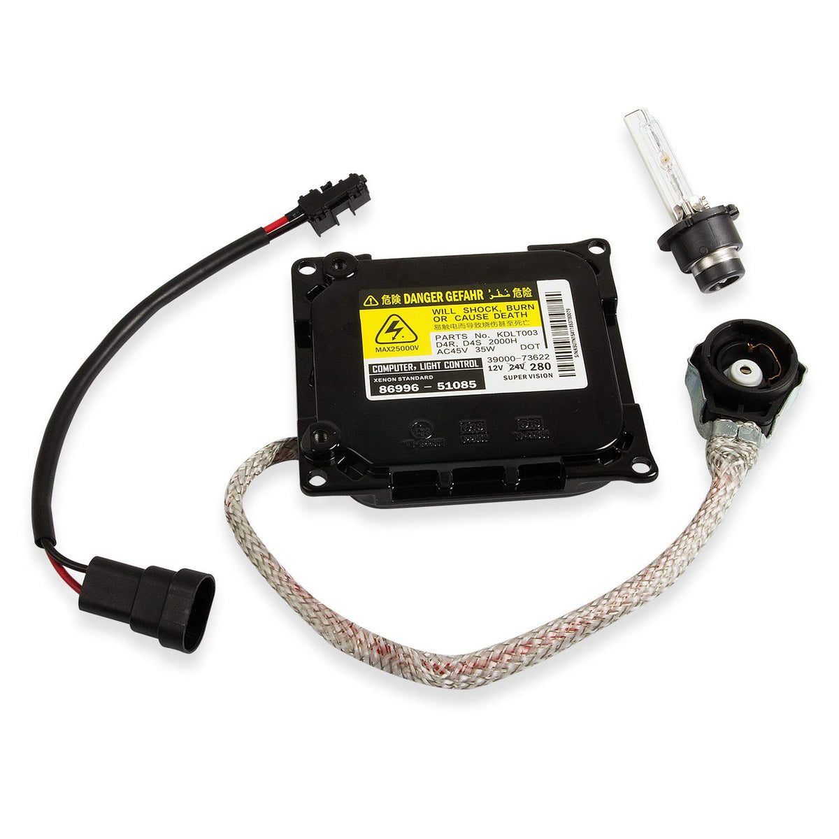 RANSOTO ballast front view showing robust housing and direct replacement benefit