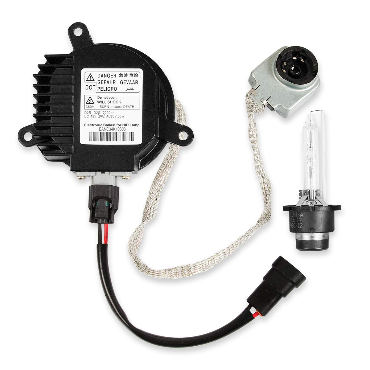 RANSOTO ballast front view showing robust housing and reliable fit