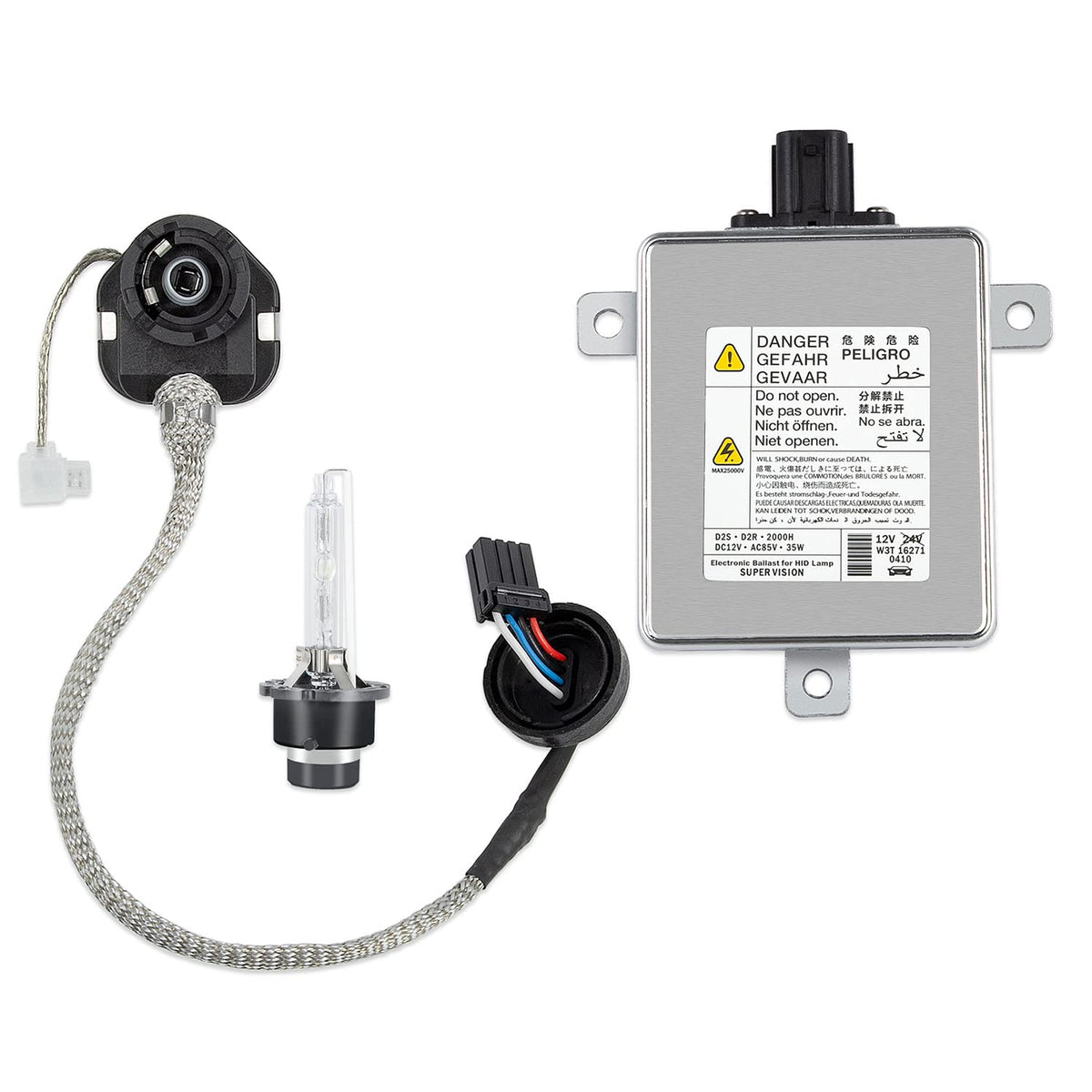 RANSOTO ballast front view showing housing and mounting points, reliable replacement
