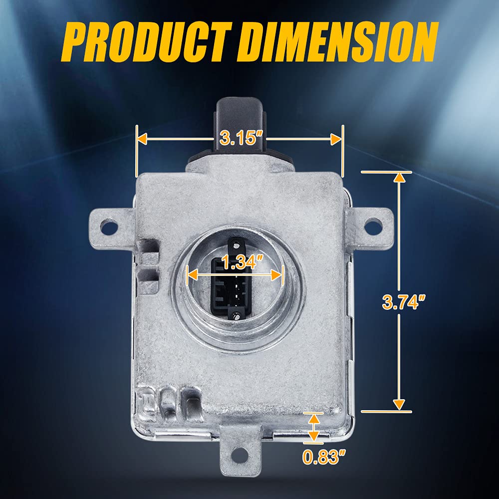 RANSOTO ballast side profile highlighting compact design for easy installation