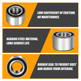 RANSOTO close-up of bearing rolling elements highlighting precision and reduced friction benefit