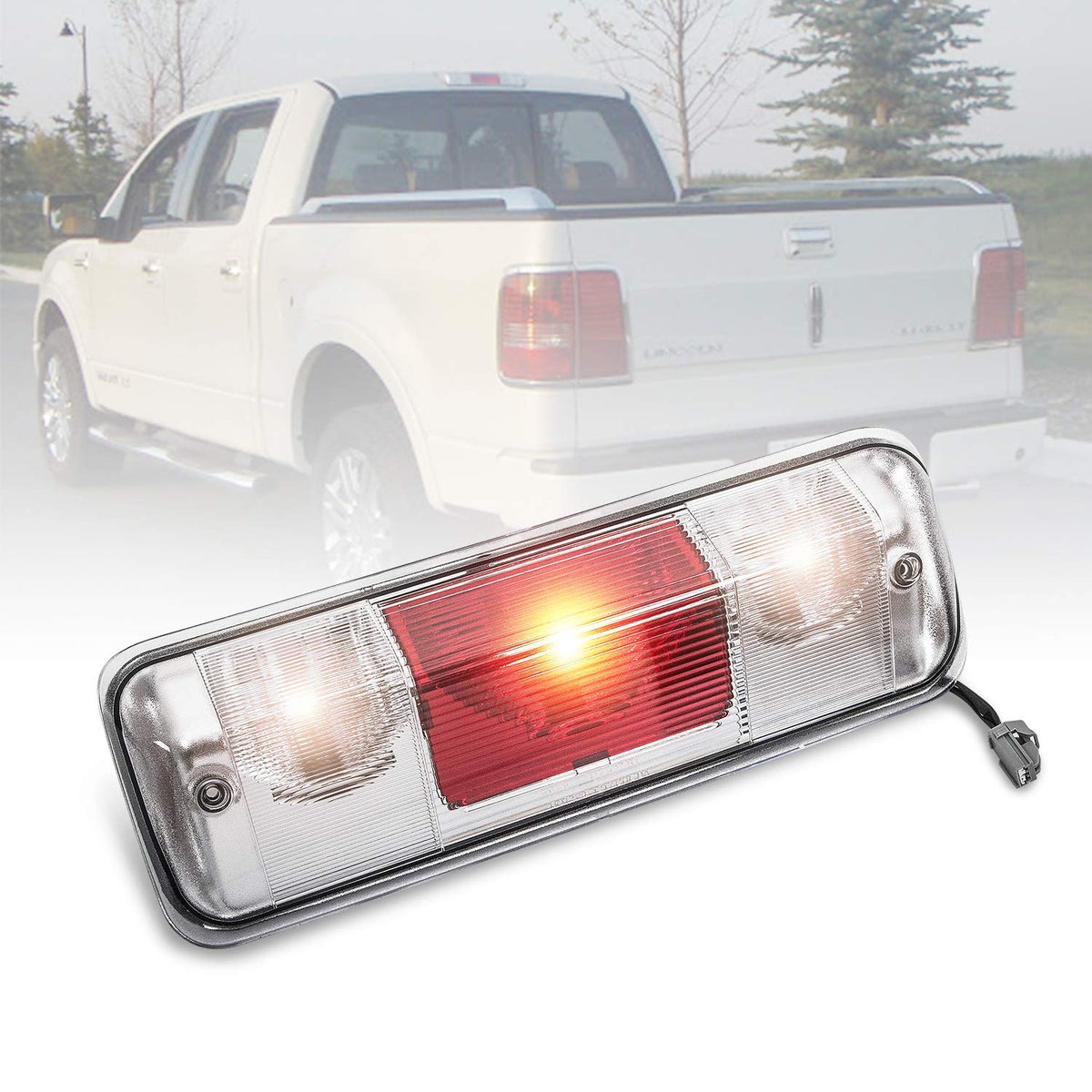 RANSOTO front view of third brake light showing fit and finish benefit