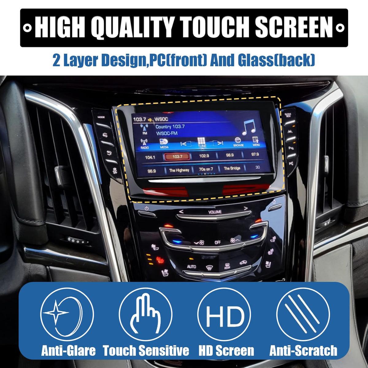 RANSOTO trim removal tools with screen for safe dashboard removal