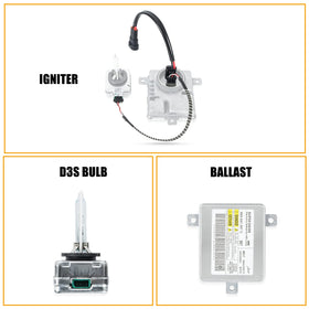 RANSOTO D3S bulb close-up delivering bright 6000K white illumination