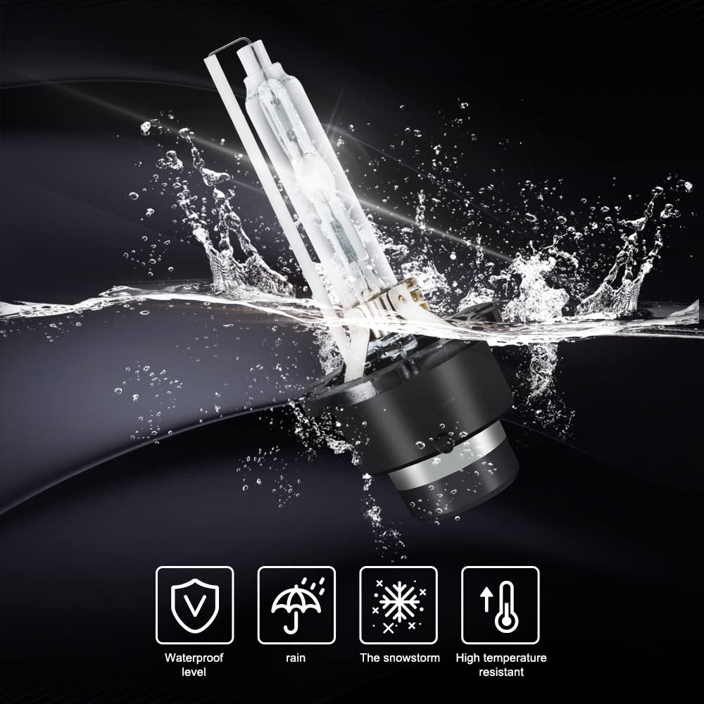 RANSOTO D4S bulb glass detail showing clear arc tube for consistent light benefit