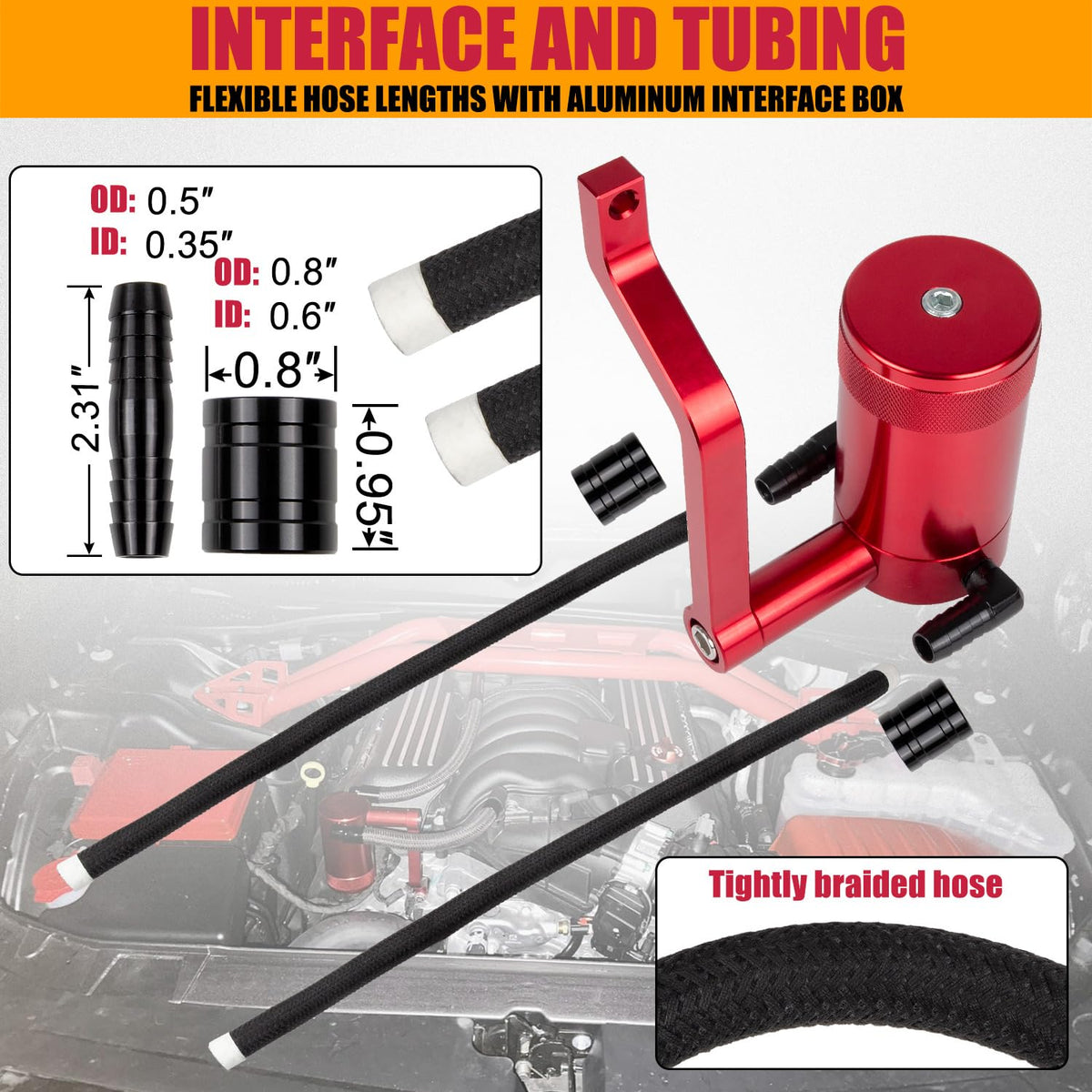 RANSOTO knurled drain plug detail for quick tool-free draining and easy maintenance