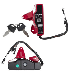 RANSOTO installed conversion on engine showing electric start in use and easier startup benefit