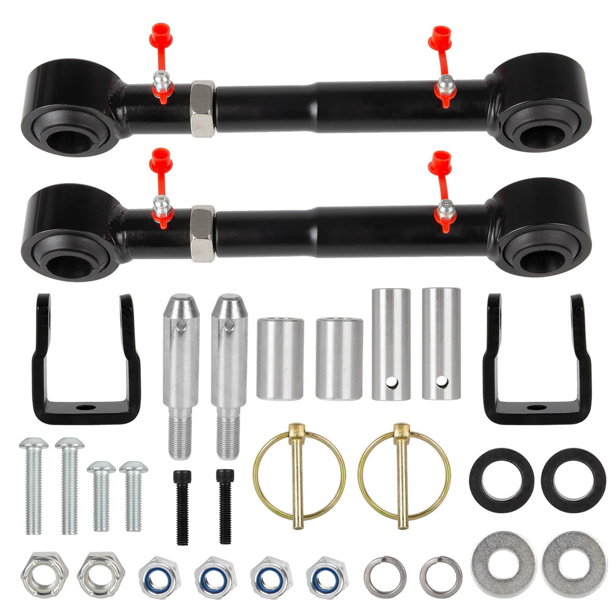 RANSOTO front sway bar links front packaging showing complete kit and hardware - durable upgrade